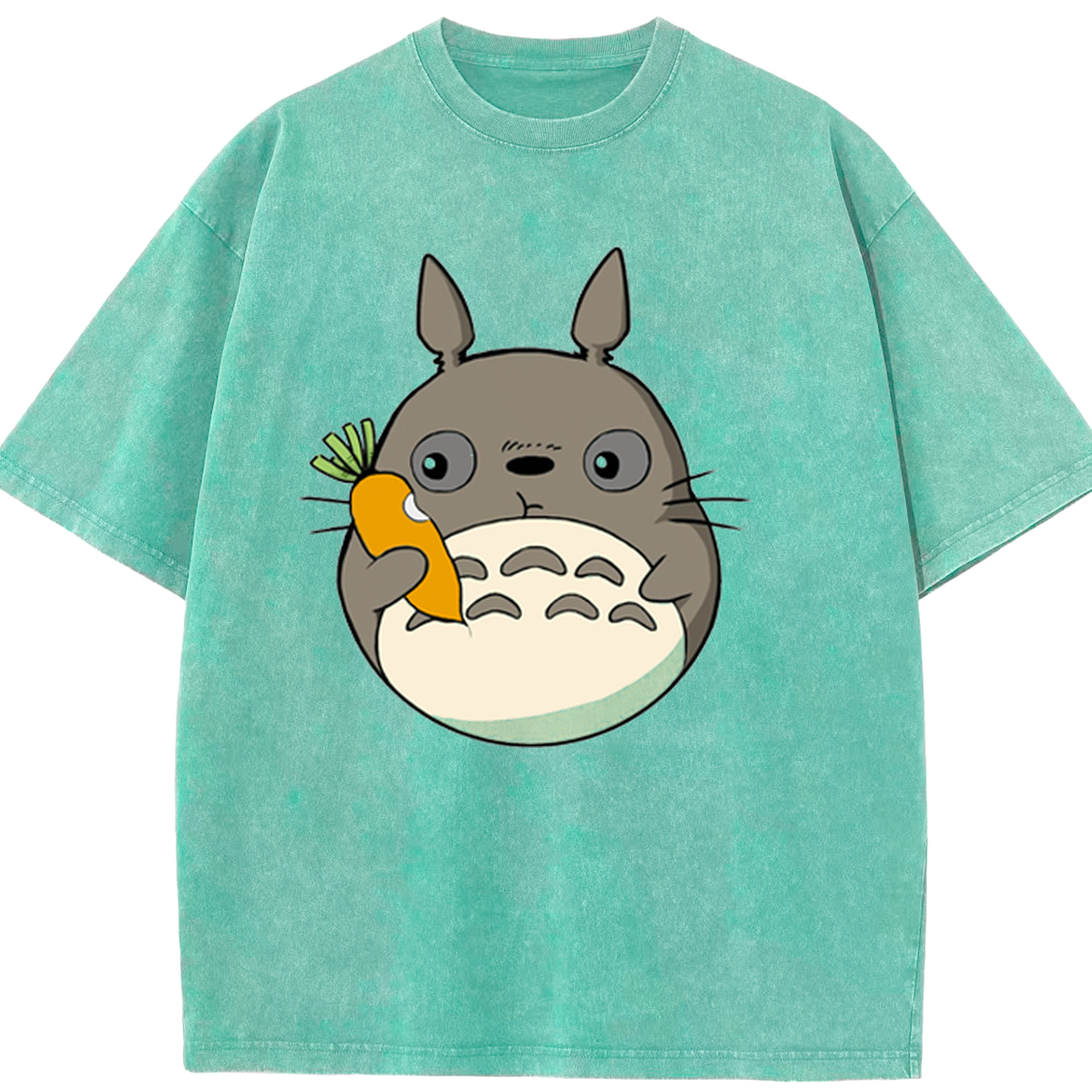 （画像用） となりのトトロ 草壁メイ 草壁サツキ My Neighbor Totoro Satsuki Kusakabe Mei Kusakabe 綿100% ヴィンテージ風 半袖Tシャツ（フロントプリント）